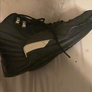 All black Jordan 12